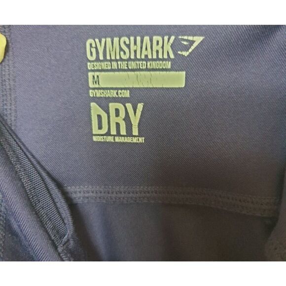 Gymshark Women's Sleek Sculpture Leggings Dry Moisture Medium Purple Pockets - Picture 7 of 7